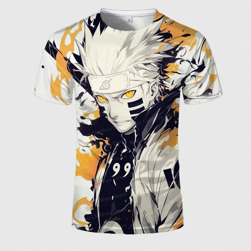 Anime Naruto Men's T-shirt Immortal Naruto