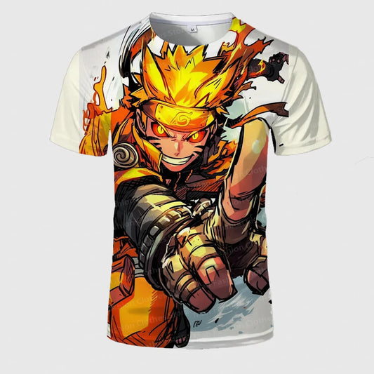 Anime Naruto Men's T-shirt Immortal Naruto