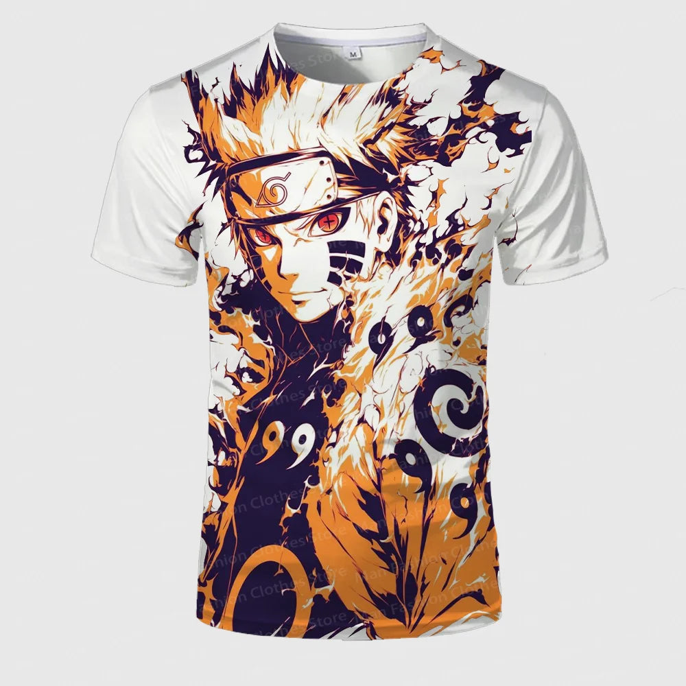 Anime Naruto Men's T-shirt Immortal Naruto